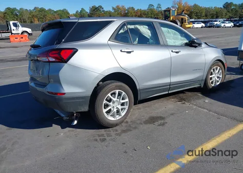 2024 Chevrolet Equinox Fwd Ls from USA, damaged, VIN 3GNAXHEG3RL120760